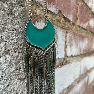 Fringe & Feathers Necklace